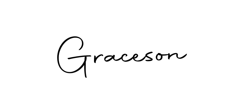 Also we have Graceson name is the best signature style. Create professional handwritten signature collection using Autography-DOLnW autograph style. Graceson signature style 10 images and pictures png