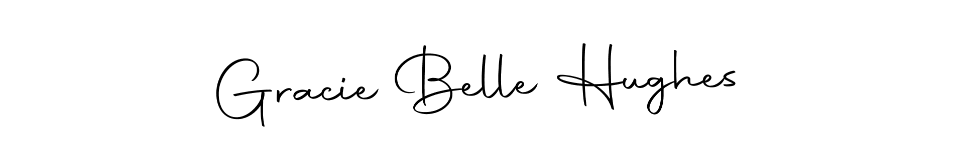 if you are searching for the best signature style for your name Gracie Belle Hughes. so please give up your signature search. here we have designed multiple signature styles  using Autography-DOLnW. Gracie Belle Hughes signature style 10 images and pictures png