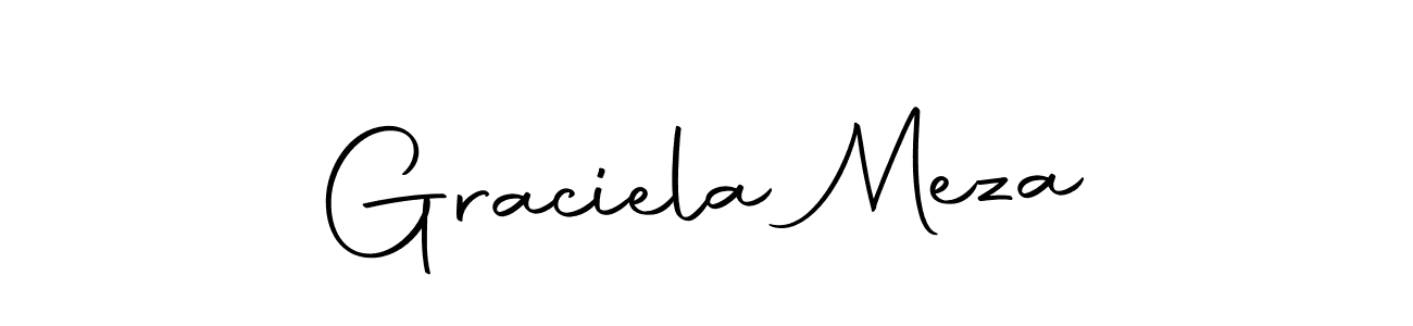 Design your own signature with our free online signature maker. With this signature software, you can create a handwritten (Autography-DOLnW) signature for name Graciela Meza. Graciela Meza signature style 10 images and pictures png