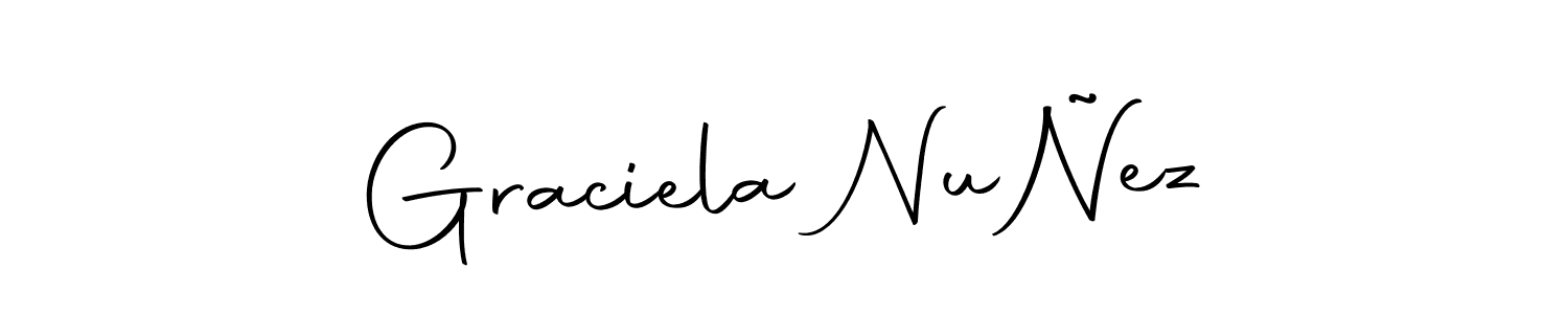 Make a beautiful signature design for name Graciela NuÑez. Use this online signature maker to create a handwritten signature for free. Graciela NuÑez signature style 10 images and pictures png