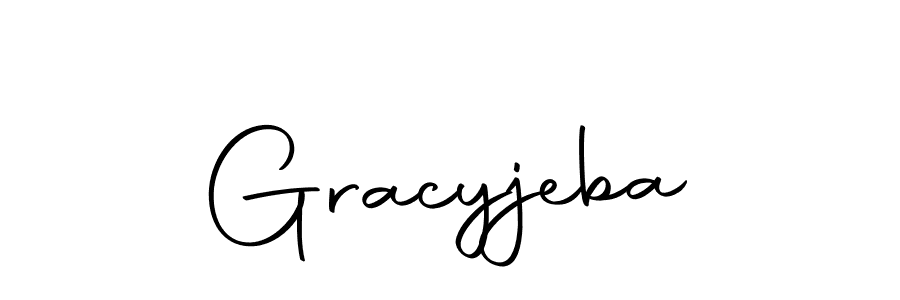 You can use this online signature creator to create a handwritten signature for the name Gracyjeba. This is the best online autograph maker. Gracyjeba signature style 10 images and pictures png