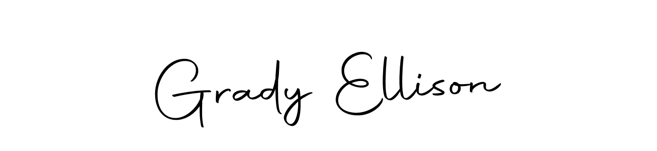 Grady Ellison stylish signature style. Best Handwritten Sign (Autography-DOLnW) for my name. Handwritten Signature Collection Ideas for my name Grady Ellison. Grady Ellison signature style 10 images and pictures png