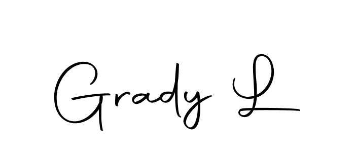 This is the best signature style for the Grady L name. Also you like these signature font (Autography-DOLnW). Mix name signature. Grady L signature style 10 images and pictures png