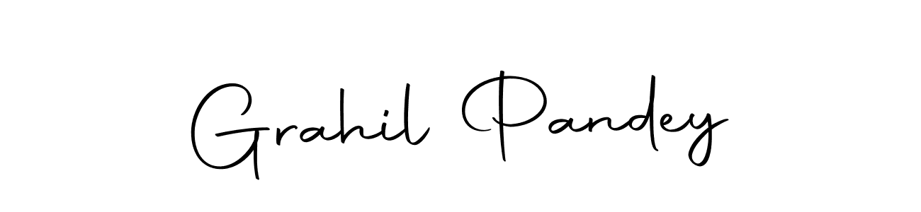 Similarly Autography-DOLnW is the best handwritten signature design. Signature creator online .You can use it as an online autograph creator for name Grahil Pandey. Grahil Pandey signature style 10 images and pictures png