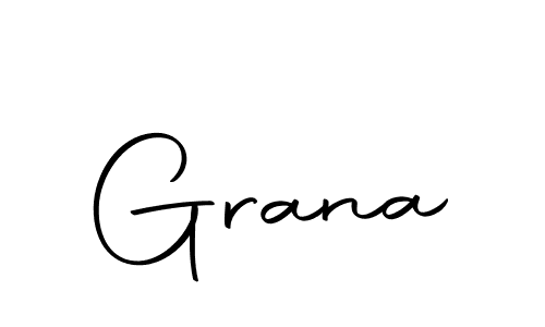 Use a signature maker to create a handwritten signature online. With this signature software, you can design (Autography-DOLnW) your own signature for name Grana. Grana signature style 10 images and pictures png