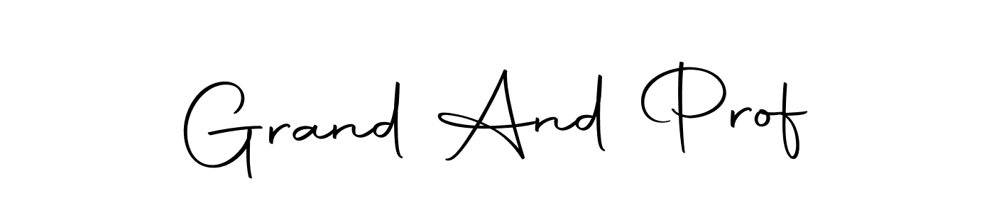 The best way (Autography-DOLnW) to make a short signature is to pick only two or three words in your name. The name Grand And Prof include a total of six letters. For converting this name. Grand And Prof signature style 10 images and pictures png