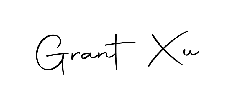 How to make Grant Xu name signature. Use Autography-DOLnW style for creating short signs online. This is the latest handwritten sign. Grant Xu signature style 10 images and pictures png