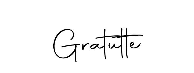 You should practise on your own different ways (Autography-DOLnW) to write your name (Gratutte) in signature. don't let someone else do it for you. Gratutte signature style 10 images and pictures png