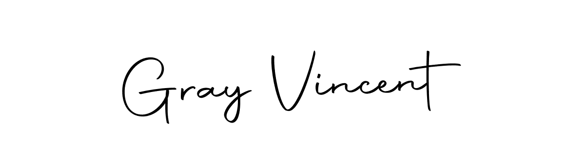 Design your own signature with our free online signature maker. With this signature software, you can create a handwritten (Autography-DOLnW) signature for name Gray Vincent. Gray Vincent signature style 10 images and pictures png