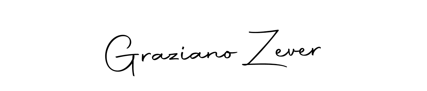 Create a beautiful signature design for name Graziano Zever. With this signature (Autography-DOLnW) fonts, you can make a handwritten signature for free. Graziano Zever signature style 10 images and pictures png