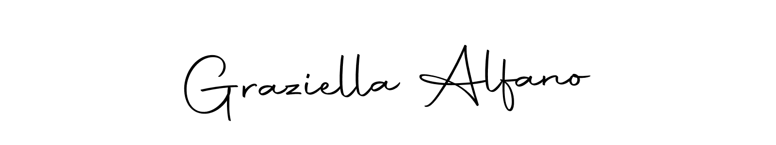 The best way (Autography-DOLnW) to make a short signature is to pick only two or three words in your name. The name Graziella Alfano include a total of six letters. For converting this name. Graziella Alfano signature style 10 images and pictures png