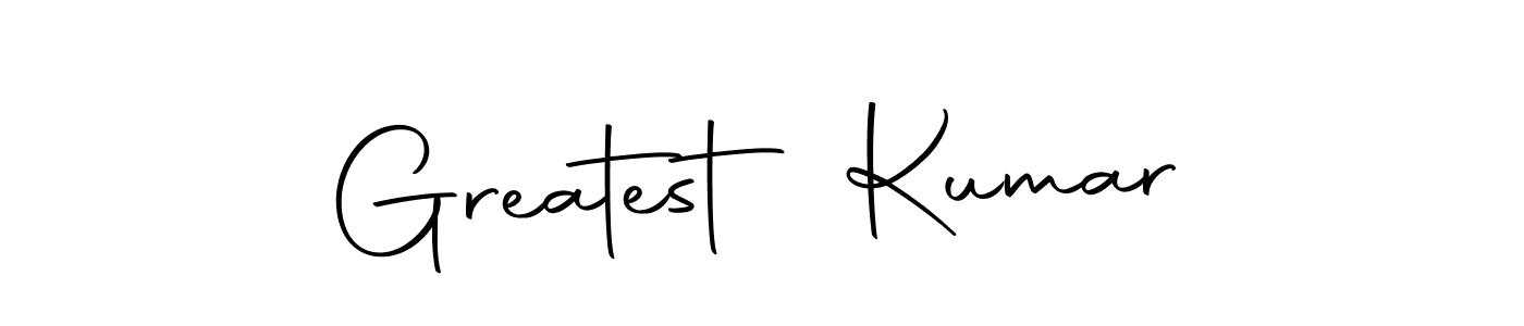 How to make Greatest Kumar signature? Autography-DOLnW is a professional autograph style. Create handwritten signature for Greatest Kumar name. Greatest Kumar signature style 10 images and pictures png