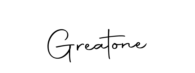 You can use this online signature creator to create a handwritten signature for the name Greatone. This is the best online autograph maker. Greatone signature style 10 images and pictures png