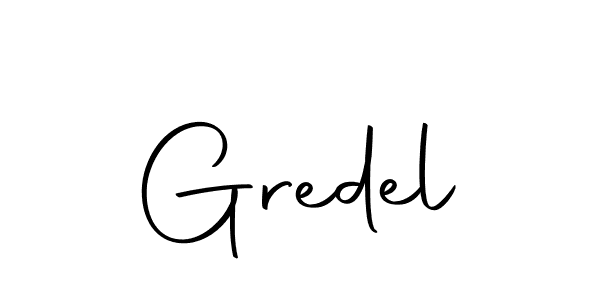 Gredel stylish signature style. Best Handwritten Sign (Autography-DOLnW) for my name. Handwritten Signature Collection Ideas for my name Gredel. Gredel signature style 10 images and pictures png