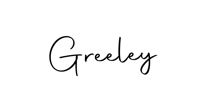 Make a beautiful signature design for name Greeley. With this signature (Autography-DOLnW) style, you can create a handwritten signature for free. Greeley signature style 10 images and pictures png