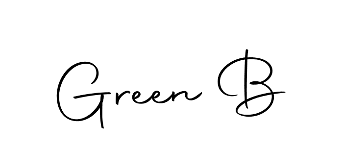 Similarly Autography-DOLnW is the best handwritten signature design. Signature creator online .You can use it as an online autograph creator for name Green B. Green B signature style 10 images and pictures png