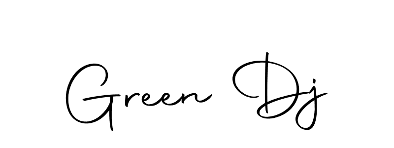 How to make Green Dj signature? Autography-DOLnW is a professional autograph style. Create handwritten signature for Green Dj name. Green Dj signature style 10 images and pictures png