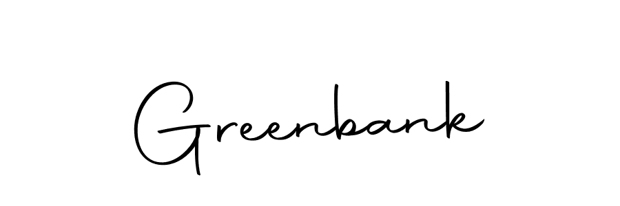 Make a beautiful signature design for name Greenbank. With this signature (Autography-DOLnW) style, you can create a handwritten signature for free. Greenbank signature style 10 images and pictures png