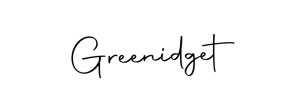 The best way (Autography-DOLnW) to make a short signature is to pick only two or three words in your name. The name Greenidget include a total of six letters. For converting this name. Greenidget signature style 10 images and pictures png