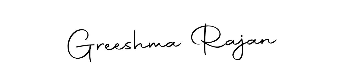 Here are the top 10 professional signature styles for the name Greeshma Rajan. These are the best autograph styles you can use for your name. Greeshma Rajan signature style 10 images and pictures png