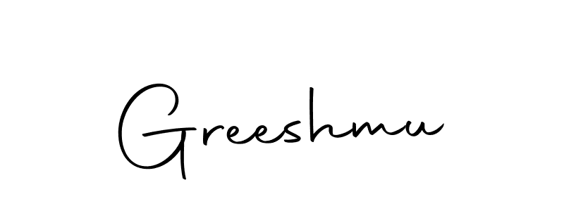 Also we have Greeshmu name is the best signature style. Create professional handwritten signature collection using Autography-DOLnW autograph style. Greeshmu signature style 10 images and pictures png