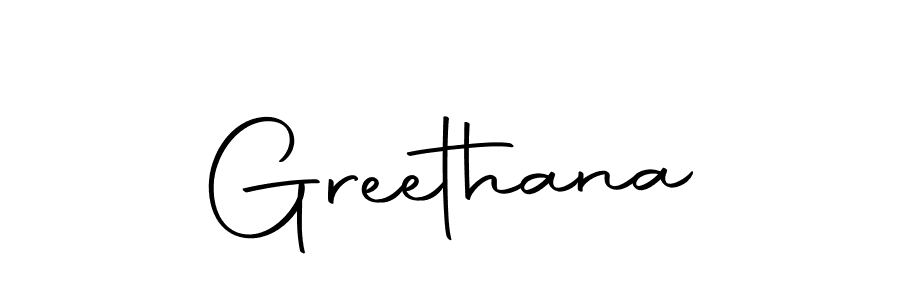 Make a beautiful signature design for name Greethana. With this signature (Autography-DOLnW) style, you can create a handwritten signature for free. Greethana signature style 10 images and pictures png
