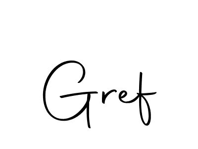 You can use this online signature creator to create a handwritten signature for the name Gref. This is the best online autograph maker. Gref signature style 10 images and pictures png