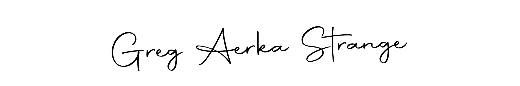 Autography-DOLnW is a professional signature style that is perfect for those who want to add a touch of class to their signature. It is also a great choice for those who want to make their signature more unique. Get Greg Aerka Strange name to fancy signature for free. Greg Aerka Strange signature style 10 images and pictures png