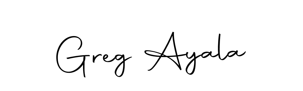 Use a signature maker to create a handwritten signature online. With this signature software, you can design (Autography-DOLnW) your own signature for name Greg Ayala. Greg Ayala signature style 10 images and pictures png