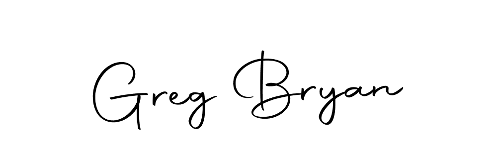 Similarly Autography-DOLnW is the best handwritten signature design. Signature creator online .You can use it as an online autograph creator for name Greg Bryan. Greg Bryan signature style 10 images and pictures png