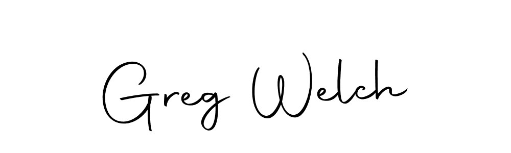 It looks lik you need a new signature style for name Greg Welch. Design unique handwritten (Autography-DOLnW) signature with our free signature maker in just a few clicks. Greg Welch signature style 10 images and pictures png