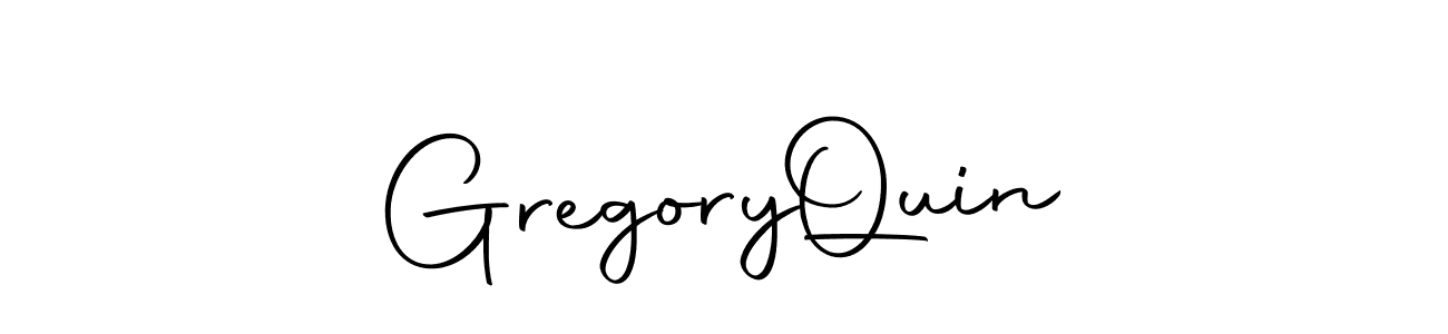 How to make Gregory  Quin name signature. Use Autography-DOLnW style for creating short signs online. This is the latest handwritten sign. Gregory  Quin signature style 10 images and pictures png