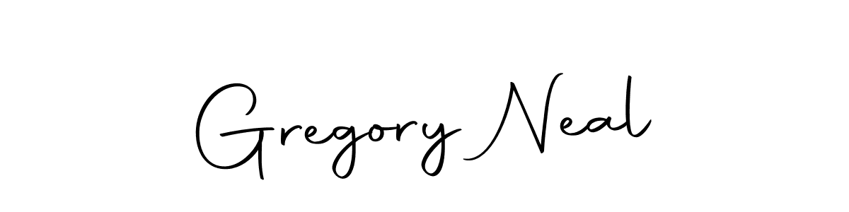 Use a signature maker to create a handwritten signature online. With this signature software, you can design (Autography-DOLnW) your own signature for name Gregory Neal. Gregory Neal signature style 10 images and pictures png