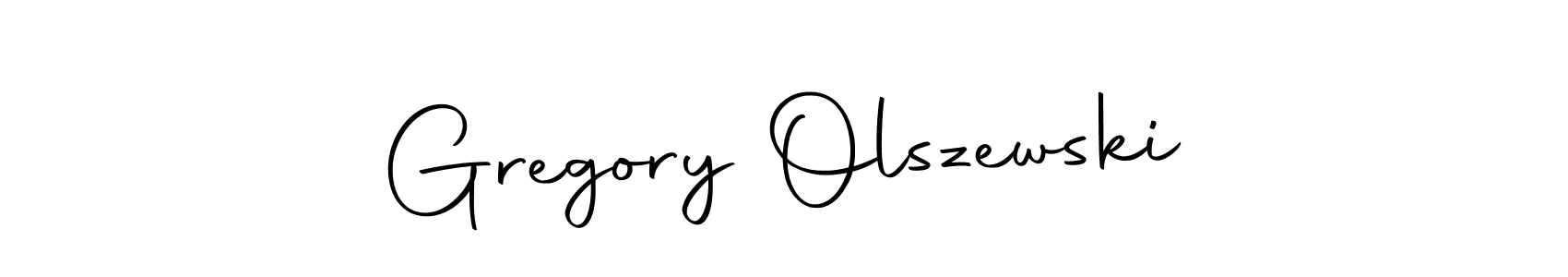 Once you've used our free online signature maker to create your best signature Autography-DOLnW style, it's time to enjoy all of the benefits that Gregory Olszewski name signing documents. Gregory Olszewski signature style 10 images and pictures png
