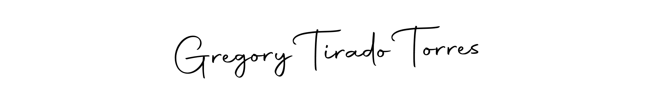 This is the best signature style for the Gregory Tirado Torres name. Also you like these signature font (Autography-DOLnW). Mix name signature. Gregory Tirado Torres signature style 10 images and pictures png