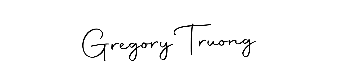 Design your own signature with our free online signature maker. With this signature software, you can create a handwritten (Autography-DOLnW) signature for name Gregory Truong. Gregory Truong signature style 10 images and pictures png