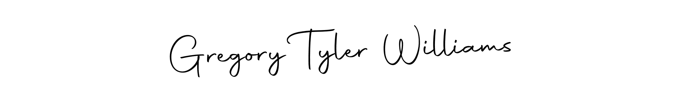 Make a beautiful signature design for name Gregory Tyler Williams. Use this online signature maker to create a handwritten signature for free. Gregory Tyler Williams signature style 10 images and pictures png