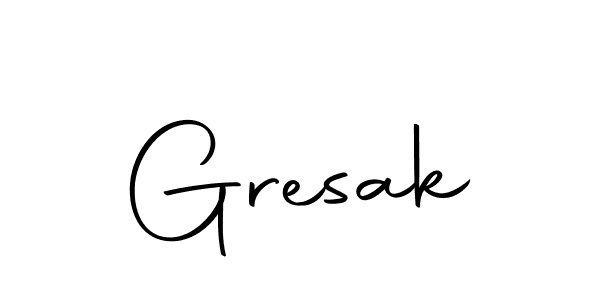 Also we have Gresak name is the best signature style. Create professional handwritten signature collection using Autography-DOLnW autograph style. Gresak signature style 10 images and pictures png