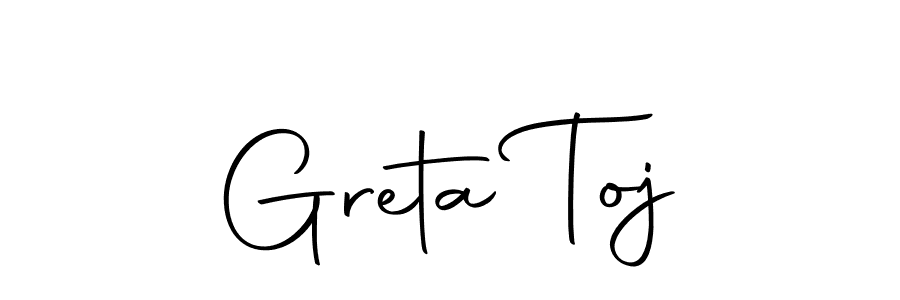 Greta Toj stylish signature style. Best Handwritten Sign (Autography-DOLnW) for my name. Handwritten Signature Collection Ideas for my name Greta Toj. Greta Toj signature style 10 images and pictures png