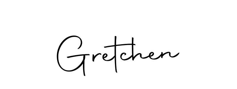 Autography-DOLnW is a professional signature style that is perfect for those who want to add a touch of class to their signature. It is also a great choice for those who want to make their signature more unique. Get Gretchen name to fancy signature for free. Gretchen signature style 10 images and pictures png