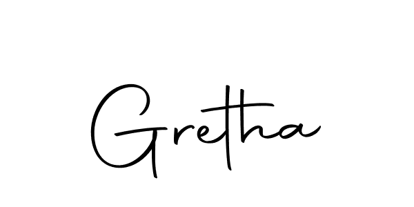 Also we have Gretha name is the best signature style. Create professional handwritten signature collection using Autography-DOLnW autograph style. Gretha signature style 10 images and pictures png