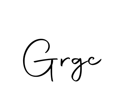 Make a beautiful signature design for name Grgc. With this signature (Autography-DOLnW) style, you can create a handwritten signature for free. Grgc signature style 10 images and pictures png