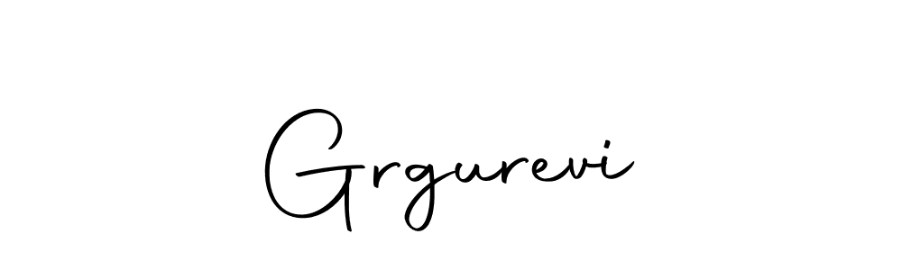 Make a beautiful signature design for name Grgurević. With this signature (Autography-DOLnW) style, you can create a handwritten signature for free. Grgurević signature style 10 images and pictures png