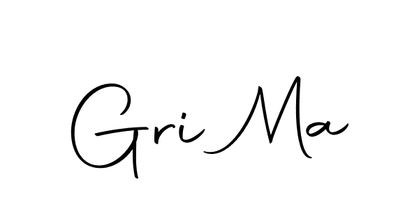 Similarly Autography-DOLnW is the best handwritten signature design. Signature creator online .You can use it as an online autograph creator for name Gri Ma. Gri Ma signature style 10 images and pictures png