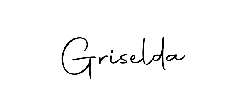 Design your own signature with our free online signature maker. With this signature software, you can create a handwritten (Autography-DOLnW) signature for name Griselda. Griselda signature style 10 images and pictures png