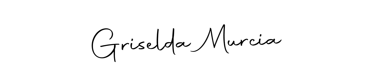 How to make Griselda Murcia name signature. Use Autography-DOLnW style for creating short signs online. This is the latest handwritten sign. Griselda Murcia signature style 10 images and pictures png