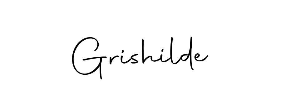 Create a beautiful signature design for name Grishilde. With this signature (Autography-DOLnW) fonts, you can make a handwritten signature for free. Grishilde signature style 10 images and pictures png