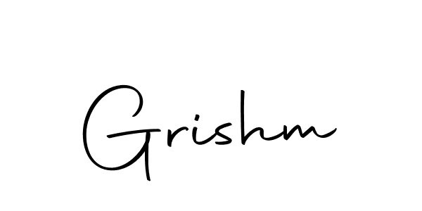 Make a short Grishm signature style. Manage your documents anywhere anytime using Autography-DOLnW. Create and add eSignatures, submit forms, share and send files easily. Grishm signature style 10 images and pictures png