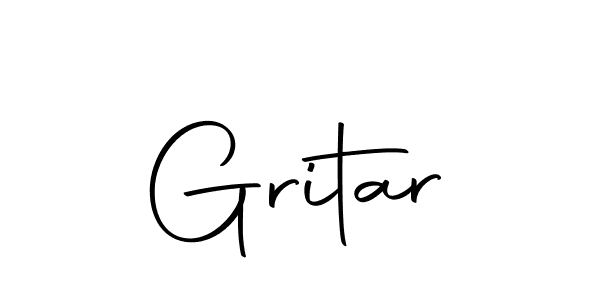 Make a beautiful signature design for name Gritar. Use this online signature maker to create a handwritten signature for free. Gritar signature style 10 images and pictures png