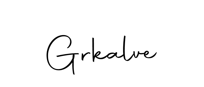 You should practise on your own different ways (Autography-DOLnW) to write your name (Grkalve) in signature. don't let someone else do it for you. Grkalve signature style 10 images and pictures png